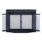 Fireplace Glass Doors Gavin Medium Black GV-7001BL - alternate 5